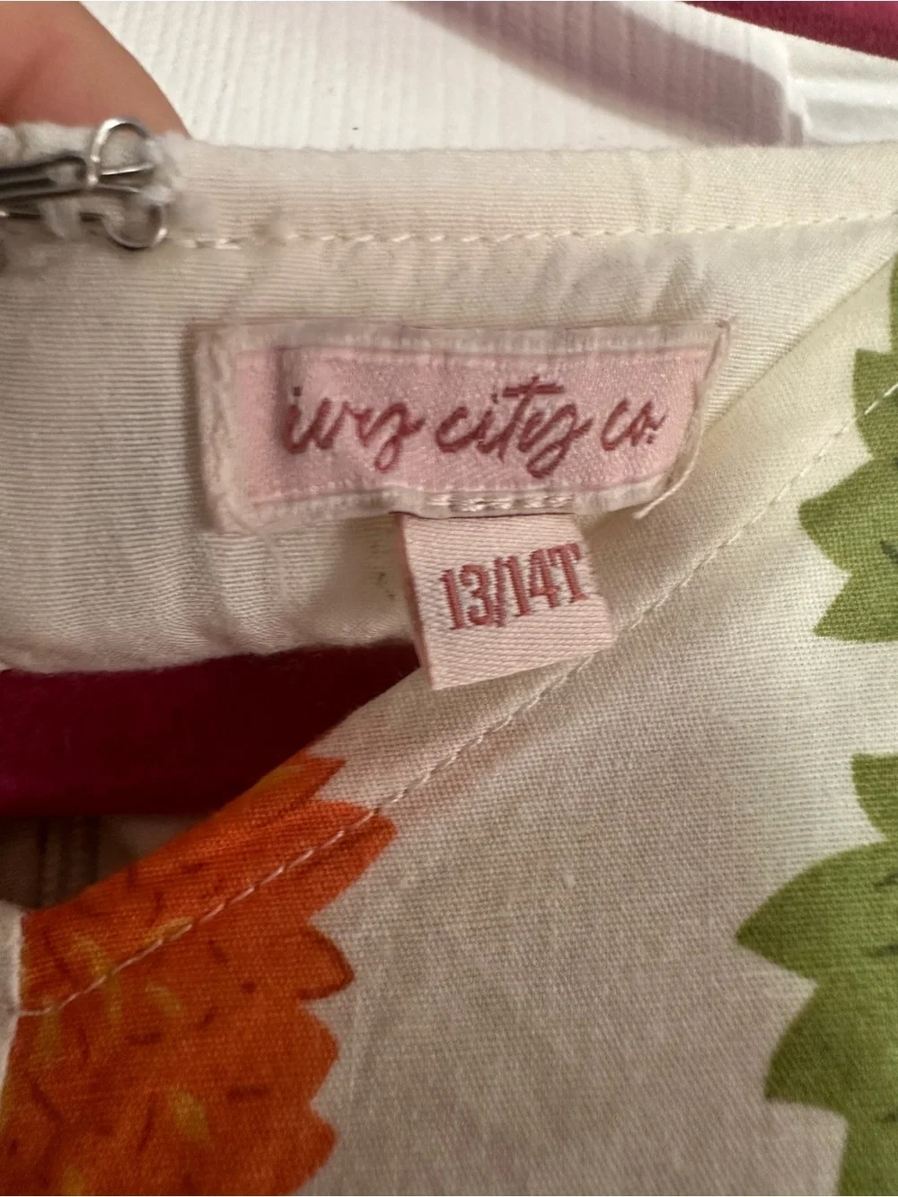 Ivy City Co Mini Leah Dress in Multicolor Floral size 13/14